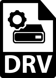 Drv File Format Variant Outline Svg Vector, Free Vectors File